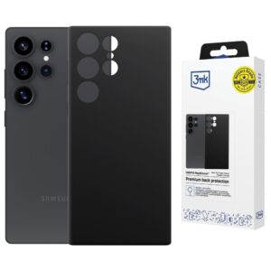 Dėklas 3MK Hardy MagSilicone skirtas Samsung Galaxy S24 Ultra juodos spalvos