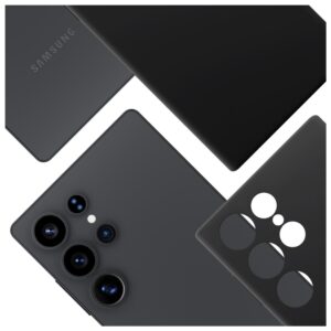 Dėklas 3MK Hardy MagSilicone skirtas Samsung Galaxy S24 Ultra juodos spalvos - Image 8