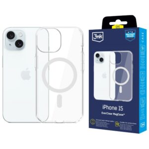 Dėklas 3MK EverClear MagCase skirtas Apple iPhone 15