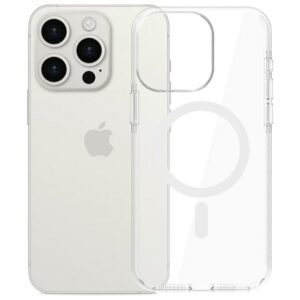 Dėklas 3MK EverClear MagCase skirtas Apple iPhone 15 Pro Max - Image 9