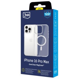 Dėklas 3MK EverClear MagCase skirtas Apple iPhone 16 Pro Max - Image 8