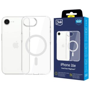 Dėklas 3MK EverClear MagCase skirtas Apple iPhone 16e