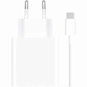 Xiaomi MDY-16-EF USB-A 33W kelioninis įkroviklis + kabelis USB-C 3A baltos spalvos - Image 2