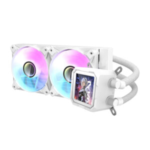 Darkflash DV240S CPU water cooler baltos spalvos - Image 3