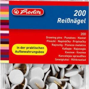 Smeigtukai Herlitz 8770158, 200 vnt - Image 1