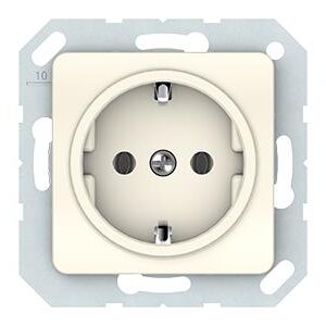 Kištukinis lizdas VILMA SL250, su įž., dr. kaulo spalvos