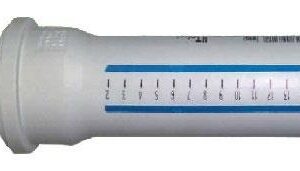 Vidaus kanalizacijos vamzdis HTplus, Ø 32 mm, 0,25 m, baltas