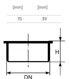 Vidaus kanalizacijos aklė HTplus, Ø 75 mm - Image 3