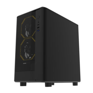 Darkflash DB330M Mesh kompiuterio korpusas juodos spalvos - Image 1