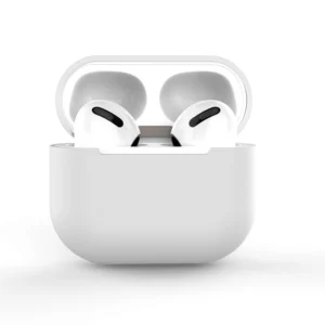 Dėklas skirtas AirPods 3 silicone soft cover skirtas headphones white (case C) - Image 1