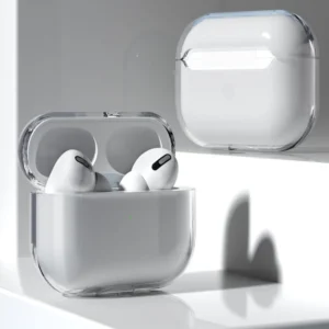 Dėklas skirtas AirPods Pro rigid, strong, transparent cover skirtas headphones (case A) - Image 3