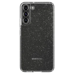 Spigen Liquid Crystal dėklas skirtas Samsung Galaxy S22 - Clear Glitter - Image 2