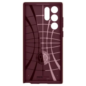 Spigen Neo Hybrid dėklas skirtas Samsung Galaxy S22 Ultra - burgundy - Image 7