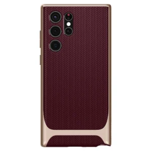 Spigen Neo Hybrid dėklas skirtas Samsung Galaxy S22 Ultra - burgundy - Image 9