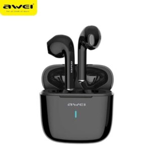 AWEI ausinės Bluetooth 5.0 T26 TWS juodos spalvos