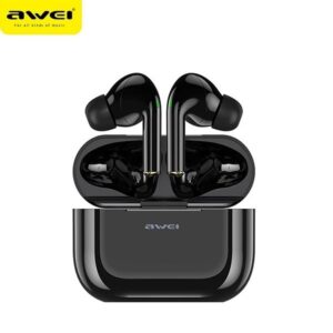 AWEI ausinės Bluetooth 5.0 T29 TWS juodos spalvos
