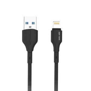 Beline kabelis 25W USB-A/Lightning 1m juodos spalvos BLNCBL01