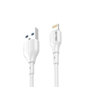 Beline kabelis 25W USB-A/Lightning 1m baltos spalvos BLNCWL01