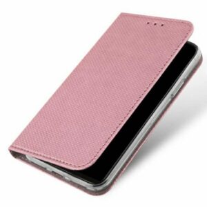 Dėklas Smart Magnet book Apple iPhone 16 Pro6,3" rožinio aukso spalvos - Image 4