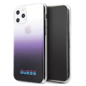 Guess GUHCN65DGCPI Apple iPhone 11 Pro Max gradient violetinės spalvos hard dėklas Caliskirtasnia