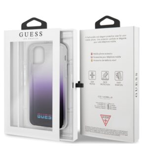 Guess GUHCN65DGCPI Apple iPhone 11 Pro Max gradient violetinės spalvos hard dėklas Caliskirtasnia - Image 3
