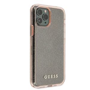 Guess GUHCN58PCGLPI Apple iPhone 11 Pro rožinės spalvos hard dėklas Glitter - Image 5