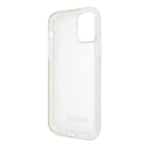 Guess GUHCN65PCGLSI Apple iPhone 11 Pro Max silver hard dėklas Glitter - Image 4