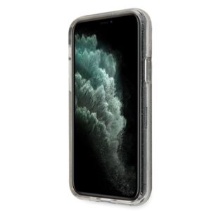 Guess GUHCN65PCGLSI Apple iPhone 11 Pro Max silver hard dėklas Glitter - Image 6