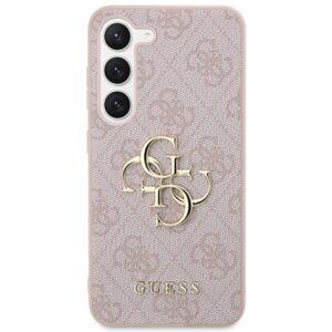Guess GUHCSA354GMGPI A35 A356 rožinės spalvos harddėklas 4G Big Metal Logo - Image 3