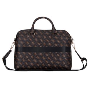 Bag Guess New 4G Zipper Pocket Triangle Logo 15" juodos spalvos - Image 2