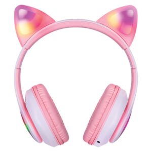 Defender ausinės Bluetooth FreemotionB585 Led rožinės spalvos (63585) - Image 6