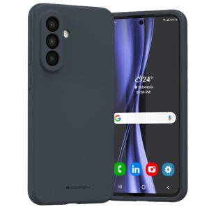 Dėklas Mercury Silicone Samsung A56 mėlynos spalvos/navy