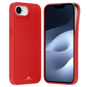 Dėklas Mercury Soft Iphone 16E raudonos spalvos/red