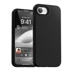 Dėklas Mercury Silicone skirta Apple iPhone 16e juodos spalvos
