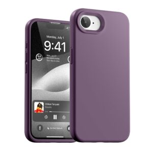 Dėklas Mercury Silicone skirta Apple iPhone 16e violetinės spalvos