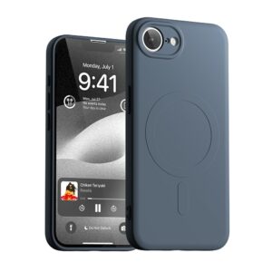 Dėklas Mercury Semi-Silicone MagSafe skirta Apple iPhone 16e mėlynos spalvos