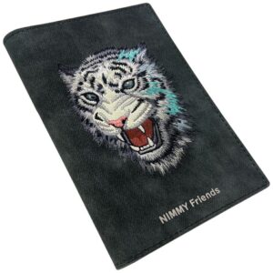 Passport dėklas Nimmy wallet Raptor Tiger pilkos spalvos - Image 5