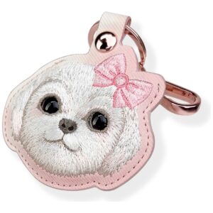Dėklas daiktų ieškikliui Nimmy New Big Eyed Pet 2.0 Dog rožinės spalvos - Image 3