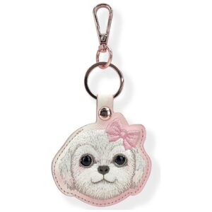 Dėklas daiktų ieškikliui Nimmy New Big Eyed Pet 2.0 Dog rožinės spalvos