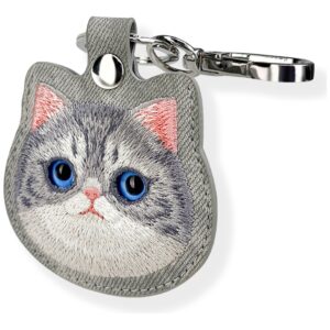 Dėklas daiktų ieškikliui Nimmy New Big Eyed Pet 2.0 Cat pilkos spalvos - Image 4