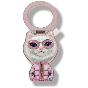 Magnetinis pakabukas Nimmy Cool&Cute 2.0 Cat rožinės spalvos