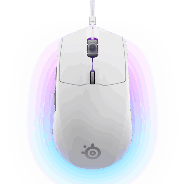 SteelSeries Rival 3 Gen2 White (Balta) Žaidimų Pelė