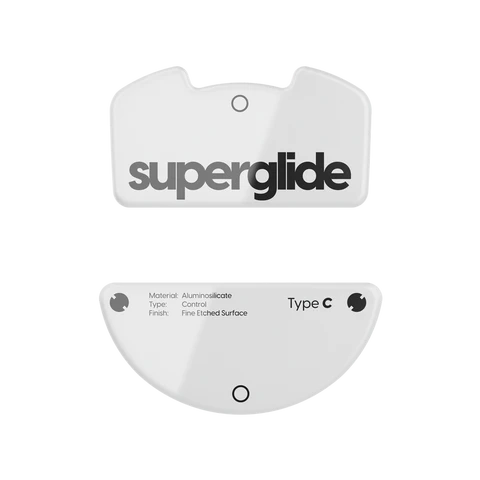 Superglide 2 (Type-C) Glass Skates Razer Viper V3 Pro White (Balti) Pakaitiniai Mouse Feet