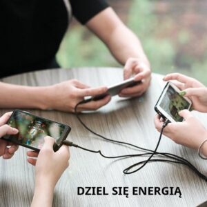 USAMS Kabelis pintas U5 3w1 1,5m 2Ajuodos spalvos (lightning/microUSB/USB-C) SJ2193IN101 (US-SJ219) - Image 3