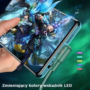 USAMS kabelis U57 MicroUSB 1,2m 2Ažalios spalvos SJ458USB02 (US-SJ458) - Image 3