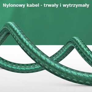 USAMS kabelis U57 MicroUSB 1,2m 2Ažalios spalvos SJ458USB02 (US-SJ458) - Image 7