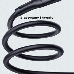 USAMS Kabelis U68 lightning 2A Fast Charge1m juodos spalvos SJ500USB01 (US-SJ500) - Image 6