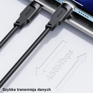 USAMS Kabelis USB-C į Lightning 20W 1,2mPD Fast Charging  Lithe Series žalios spalvos SJ566USB04 (US-SJ566) - Image 6