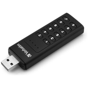 External drive Verbatim Keypad Secure USB 3.2 Gen 1 32GB juodos spalvos 49427 - Image 2