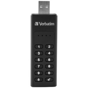 External drive Verbatim Keypad Secure USB 3.2 Gen 1 32GB juodos spalvos 49427 - Image 4
